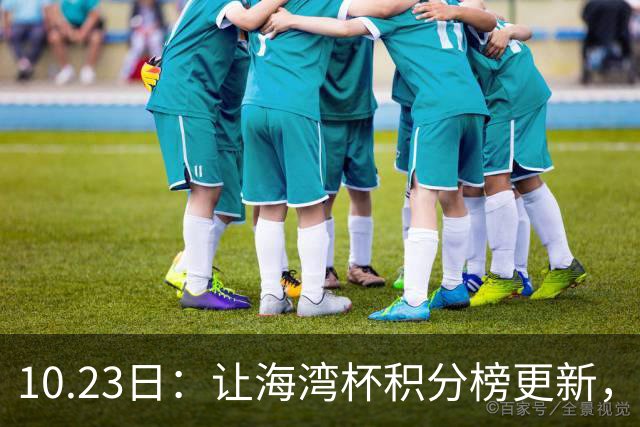 10.23日：让海湾杯积分榜更新，国足3场7球头名领跑，2人染红